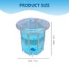 29.5 x 31.5 inch Cartoon Inflatable Paddling Pool with Drainage, Transparent and Sealed PVC, Ideal for hot Days. view 4
