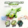 2026 Wall Climbing Lizard Toy, Green Remote Control RC Gecko with 360 Degree Rotation, 2 Modes for Wall and Floor Climbing, LED Eyes, for Kids 6+ view 3