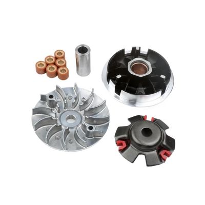 18x14mm 12g Racing Roller Variator Kit & Fixed Drive Half Pulley For GY6 125cc 150cc 152QMI 157QMJ 4-Stroke ATV