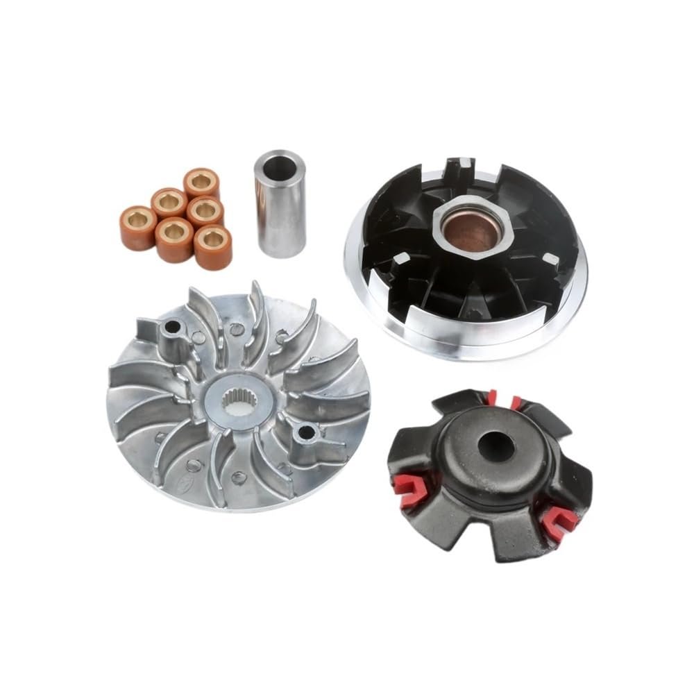 18x14mm 12g Racing Roller Variator Kit & Fixed Drive Half Pulley For GY6 125cc 150cc 152QMI 157QMJ 4-Stroke ATV