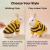 Cute Bee Rabbit Costume Hoodie Warm Winter Outfit for Rabbits, Chinchillas, Guinea Pigs Yellow Small Pet Apparel (Small,No D-Ring) view 4