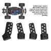 RiToEasysports RC Parts, 4Pcs RC Link Mounts SCX10 II AR44 Rear Axle Upgrade Aluminum Alloy CNC Machined with Multiple Angles Anti Squatc for Axial SCX10 II (Black) view 2