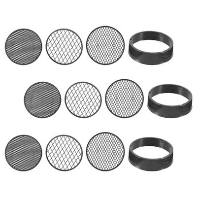 KESYOO Set of 3 Plastic Soil Sieves Gardening Tool Fine Mesh Tray for Sieving in Garden and Growing Supplies for Bonsai and Pots Easy Cleaning and
