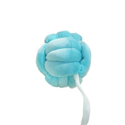 Adena Montessori Sensory Ball Soft Plush Toys for Baby 6-26 Months, Sensory Development Infant Toys for Gripping Kicking Playing, Safe Soft Sports Toy for Teething Boys and Girls (Blue)