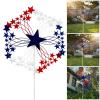 1. Star-Shaped Metal Wind Spinner for Rustproof Garden Decor Outdoor Yard Art Easy Assembly for Patios & Lawns Iron Rotate Yard Decoration view 2