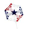 1. Star-Shaped Metal Wind Spinner for Rustproof Garden Decor Outdoor Yard Art Easy Assembly for Patios & Lawns Iron Rotate Yard Decoration view 4