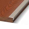 36" Aluminum Wall Corner Protector, 90mm Self Adhesive L-Shaped Corner Trim Molding, Edge Protector for Stair, Table, Furniture, Cabinet, Fireplace and Tile Trim Edging(Hazy Time,W30mm*20mm) view 1