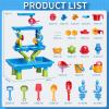 WATUDOU 4-Tier Sand and Water Table for Toddlers 18M+, Outdoor Splash Water Play Activity Set for Kids Ages 2 3 4 5 6 7 Years, Summer Beach & Poolside Sensory Toys for Boys Girls 18M+ view 2