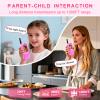Video Walkie Talkies for Kids, 2 Pack Rechargeable Video Kids Walkies Talkies with Voice Changer, Long Range 2 Way Radios Toys for Outdoor Adventure Camping Hiking Birthday for Boys Girls Ages 3-12 view 3