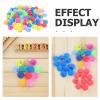 KESYOO Plastic Bingo Balls 4 CM 100 Pieces Multicolor Numbered 1 to 100 for Raffle Games and Family Entertainment in Schools and Social Events view 3