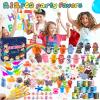 212 Pcs Party Favors for Kids, Bulk Prize Box Toys for Kids Classroom Elementary, Goodie Bags Stuffers for Ages 4-8 8-12, Easter Egg Fillers, Pinata Stuffers, Treasure Chest Small Toys, Birthday Gifts view 4