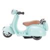 ZJchao Electric Doll Scooter with Music Lights Rotating Doll Scooter Vehicles Toy Desktop Ornament for Kids Playroom Decor ABS Plastic Mini (Blue) view 2