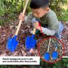 Garden Tool with Removable Rakes Shovel Ergonomic Handle Safe Wood Construction Light Weight Design Garden Toys view 4