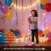 2026 New All-in-Ones Microphone Toy,Kids Microphone with Stand Adjustablewith Adjustable Stand, Colorful Lights, and Echo Effect, for Boys and Girls Christmas Birthday (Pink) view 4