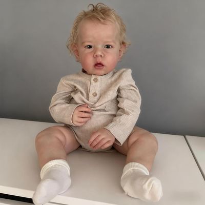 Anano Babys Dolls for 2+ Year Old Boy 20inch Reborn Babys Dolls Silicone Full Body Boys Real Life Baby Doll Silicone Full Body Boys Vinyl Toys Baby Doll with Accessories