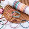 Xaajooio 200 Pcs Motivational Silicone Wristbands, Colorful Inspirational Quote Rubber Bracelets Bulk with Positive Affirmations, for Team Building Office Gifts Party Favors Mental view 4