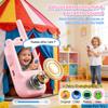 Video Walkie Talkies Toys for Kids Ages 3-12  Rechargeable USB Two-Way Radios with Camera, 2 Packs Handheld Intercom for Indoor Outdoor Family Games, Camping, Hiking & Birthday Gifts (Blue & Pink) view 3