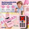 Video Walkie Talkies Toys for Kids Ages 3-12  Rechargeable USB Two-Way Radios with Camera, 2 Packs Handheld Intercom for Indoor Outdoor Family Games, Camping, Hiking & Birthday Gifts (Blue & Pink) view 4