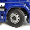 RC Repairs Spare Parts For Tamiya 1/14 Aluminum Alloy Front Wheels Rims Unpowered Hubs RC Car Truck Drag Head Tractor Tires Upgrade Parts(1PCS) view 3