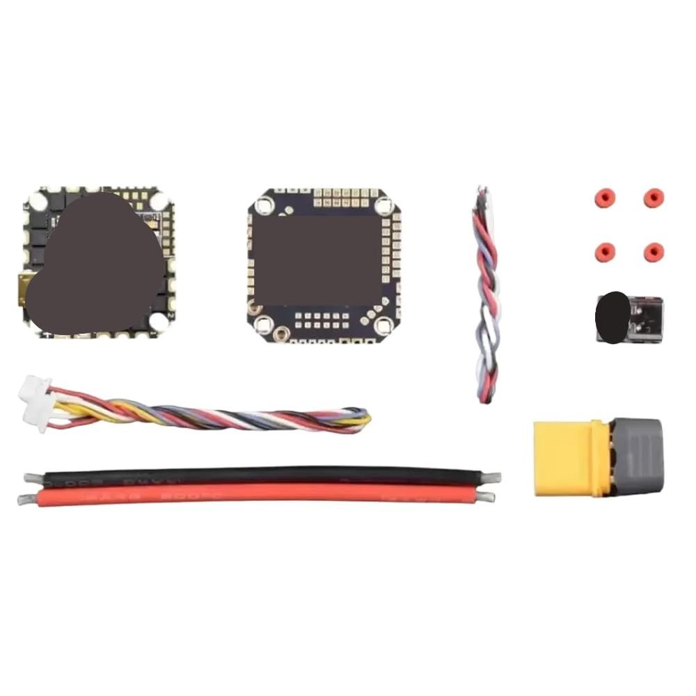 Flight Controller GHF722AIO HD FC 40A Integrated Baro OSD BlackBox 4 in 1 ESC Compatible with 2 6S FPV Freestyle Cinewhoop Drones