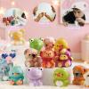 24 Pack Valentines Day Cards with Animal Squishy toys for Kids Classroom,Classroom Exchange Gifts with Squishy Toys for Party Favors,Ideal School Exchange Gift and Class Prizes for Boys Girls view 4