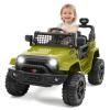 12V Kids Ride-on Truck with Parent Remote | 3-Speed Electric Vehicle with Bluetooth Music & LED Lights | Spring Suspension | Ideal Children's Gift view 1