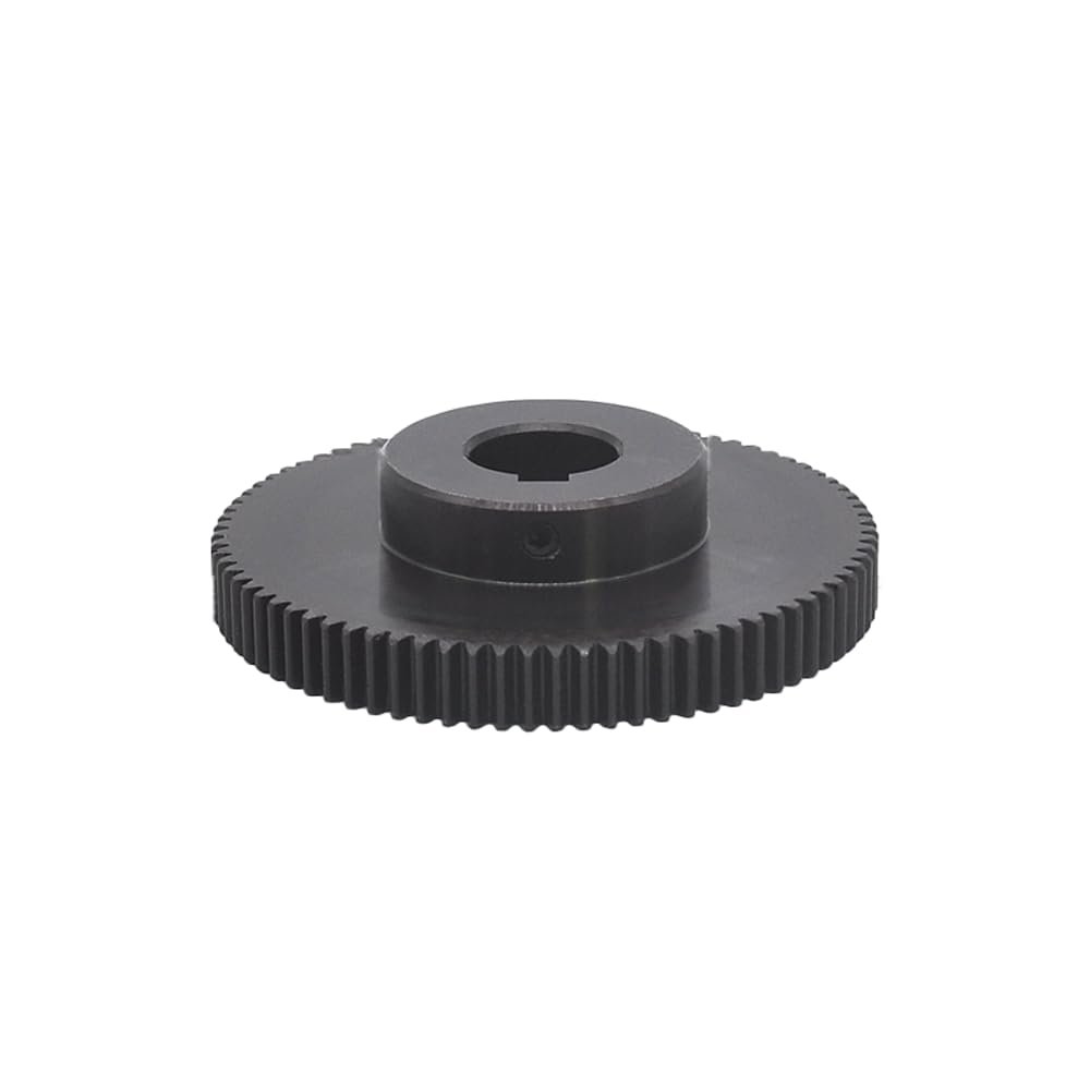1 Mod 100Teeth Steel Pinion Gear 1M100T Motor Spur Gear Bore 19mm with Keyway 6x2.8mm Outer Dia 102mm