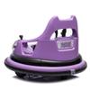 12V Ride On Bumper Car for Kids, Electric Car with Parent Remote Control, 360 Spin, LED Lights, Bluetooth Music, Anti-Collision Padding & 5-Point Safety Belt, for Toddlers Ages 1.55 (Purple) view 2