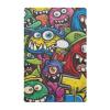 senya Baby Crib Sheets for Boys Girls Hip Hop Cool Monster Fitted Crib Sheet, Fits Standard Bed and Toddler Mattress-M view 1