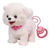 TWAMYCKN Interactive Robot Dog Toy with Touch Sensing and Voice Mimicry, Soft Life-Like Plush Robotic Puppy with Leash Remote and Licking Motion for and Gift view 1