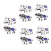 MUSM Cartoon Elephant Mood Rings Thermochromic Color Changing Finger Rings Fun Party Favors Open Hand Design for Festivals view 1