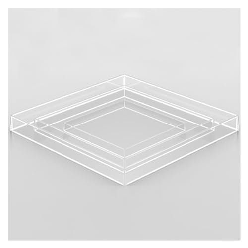 3/4/5mm Thick Clear Acrylic Water Tank - Photography Storage Tray & Display Case for Photo Posing Props, Cosmetics Advertising Shooting, 15x10x5cm, m-Clear Color