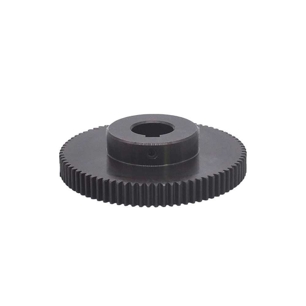 1 Mod 80Teeth Steel Pinion Gear 1M80T Motor Spur Gear Bore 14mm with Keyway 5x2.3mm Outer Dia 82mm