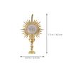 Abaodam 10Pcs Gold Communion Cake Toppers Religious Party Supplies Baptism Cupcake Picks Christian Christening Decorations for Holy Communion and Confirmation Celebrations view 2