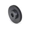 1 Mod 65Teeth Steel Pinion Gear 1M65T Motor Spur Gear Bore 10mm Outer Dia 67mm view 1
