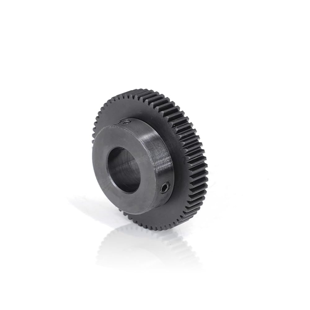 1 Mod 55Teeth Steel Pinion Gear 1M55T Motor Spur Gear Bore 8mm Outer Dia 57mm