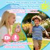 ELEDUTOY Video Walkie Talkies for Kids, Kids Walkie Talkies with Camera and Screen, No WiFi Needed Rechargeable 2-Way Radio with Voice Changer, Spy Gear for Kids Ages 3-12, 2Pack(Blue) view 2