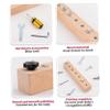HDBHSBE 1 Set of Tools for Toddlers, Wooden Activity Board with Educational Toys, Activity Board with Screwdrivers, Montessori Tools, Educational Toys view 3