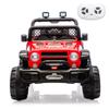 12V Ride on TruckKids Electric Car with Parent Remote Control| Features 3 Speeds Up to 6MPH, 2 * 550w Moto, Safty BeltSpring Suspension, LED Lights, Music for Children Aged 2-8 Years(Red) view 1