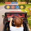 12V Ride on TruckKids Electric Car with Parent Remote Control| Features 3 Speeds Up to 6MPH, 2 * 550w Moto, Safty BeltSpring Suspension, LED Lights, Music for Children Aged 2-8 Years(Red) view 2