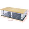 Car Garage Display Case with LED Lighting, 1/24 Scale Model Diorama Scene, 18.5 x 10.63 x 4.92 Inch Parking Lot with USB Cable for Model Cars view 2