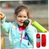 HDBHSBE Toy Telephone with Number Key, Realistic Lightweight Plastic Phone for Kids, 8 x 3 x 2 Inches, Ideal for Pretend Play, Interactive Learning, for Kids 3 Years and Up view 3