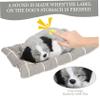 HDBHSBE Dog, 6.7 x 5.1 Inch, Plush Dog Sleeping on a Pad with Barking Sounds, Cute Mini Breathing for Kids, Friends and Family on Birthday, Children's Day view 4