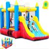 Big Bounce House for Kids 3-12, 7-in-1 Multi-Sport Inflatables Bouncy House w/Blower, Big Slide & Large Trampoline, Kids Bouncy House for Boys, Outdoor/Indoor, Birthday Gift for Kids (Athletic Field) view 1