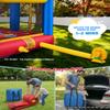 Big Bounce House for Kids 3-12, 7-in-1 Multi-Sport Inflatables Bouncy House w/Blower, Big Slide & Large Trampoline, Kids Bouncy House for Boys, Outdoor/Indoor, Birthday Gift for Kids (Athletic Field) view 3