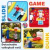 Big Bounce House for Kids 3-12, 7-in-1 Multi-Sport Inflatables Bouncy House w/Blower, Big Slide & Large Trampoline, Kids Bouncy House for Boys, Outdoor/Indoor, Birthday Gift for Kids (Athletic Field) view 4