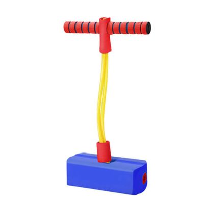 Cndiyald Soft Foam Bungee Jumper Toy with Light & Sound, Rubber Birthday for Kids(Blue)