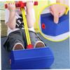 Cndiyald Soft Foam Bungee Jumper Toy with Light & Sound, Rubber Birthday for Kids(Blue) view 4