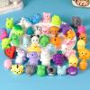 120 Pcs Bulk Mochi Squishy Toys for Kids, Kawaii Animal Stress Relief Toys, Mini Sensory Toys for Classroom Prizes, Party Favors, Goodie Bag Fillers, Treasure Box, Large Storage Box Included view 4