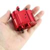 2-Speed 48P Transfer Case Transmission Gearbox with Steel Gears Ratio 1.8:1/0.7:1 for 1/10 RC Crawler Axial SCX10 90046 D90 (Purple) view 3